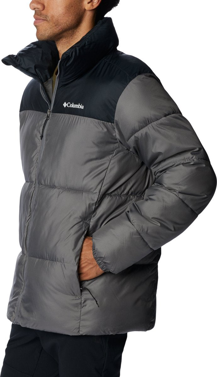 Columbia - Puffect™ II - Herren-Pufferjacke mit Thermarator™-Isolierung - Größe XXL - Polyester - Grau