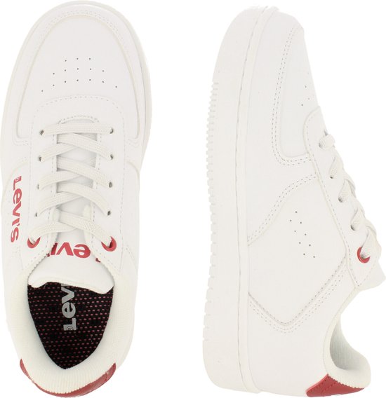 Levi's - Sneaker - Kinder - Weiß-Rot - 30 - Turnschuhe