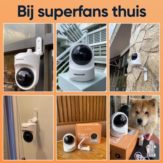 1080P Haustierkamera mit App - 360Â° Hundekamera - Hundekamera - Haustier / Haustierkamera - Für Hund / Hund / Katze / Haustiere