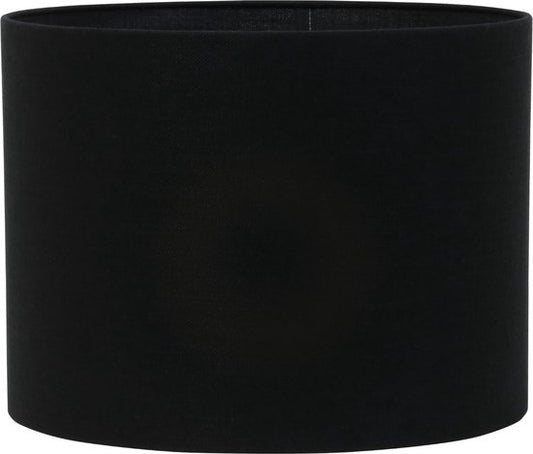 Light & Living Zylinder-Lampenschirm Livigno – Schwarz – Ø 50 x 38 cm – Modern