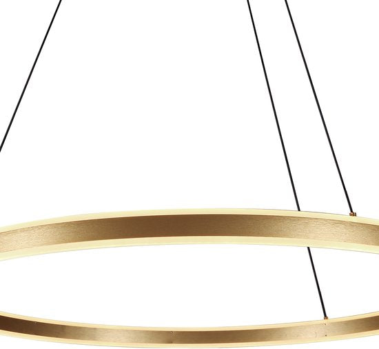 Steinhauer - Pendelleuchte - Ringlux - gold - Metall - Ø 100cm - LED - 3676GO