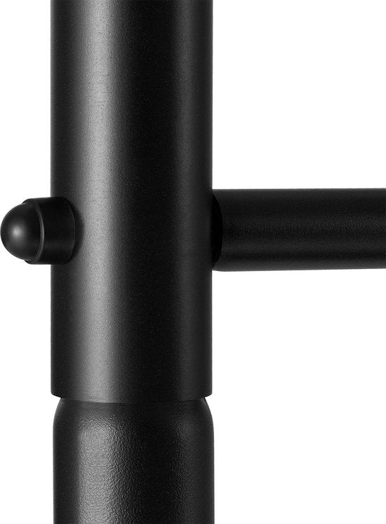 Juskys Polyrotan Doppel-Hängesessel Aria - Beige - inkl. Sockel & Kissen