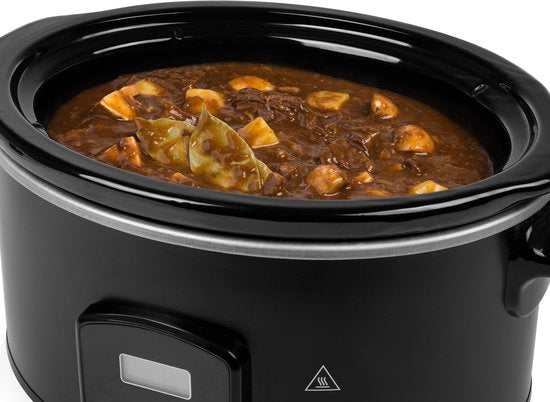 Tristar Slow Cooker 180 W – VS-3920 – 4,5 l – Keramik-Inneneinsatz – Schwarz