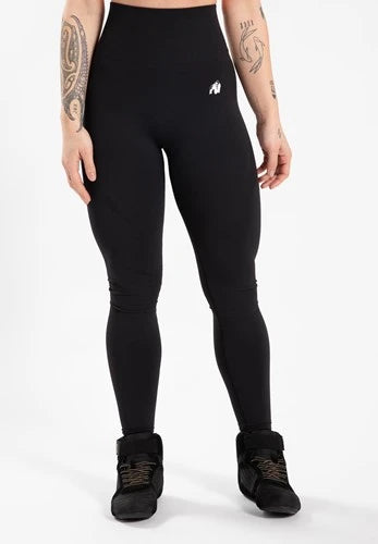 Gorilla Wear Olivia nahtlose Leggings - Schwarz - S/M