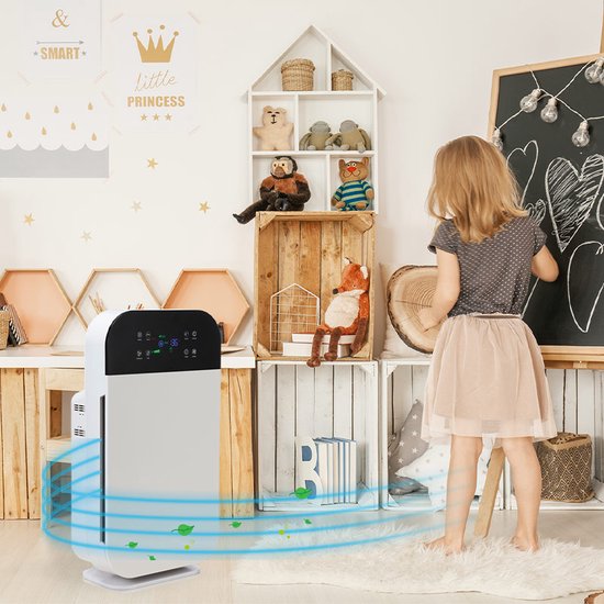 MediaShop AirPurifier Deluxe Luftreiniger 40 m² Weiß