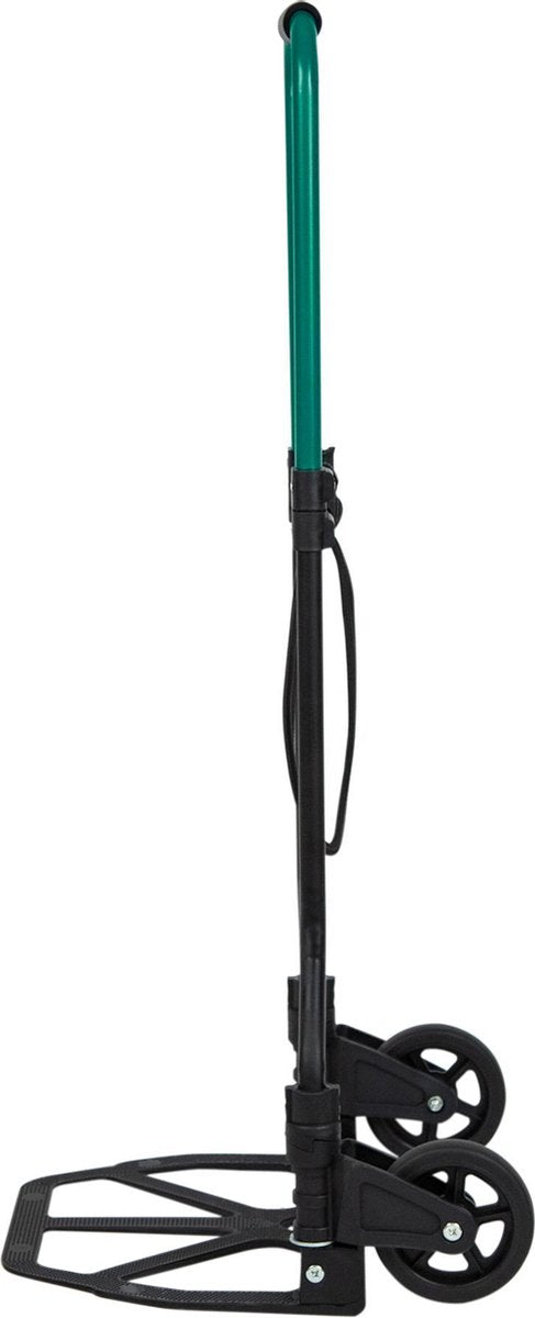 VONROC Trolley - Zusammenklappbar - Trageplattform mit Anti-Rutsch-Beschichtung - Max. Belastbarkeit 80kg. - Inkl. Gepäckspinne
