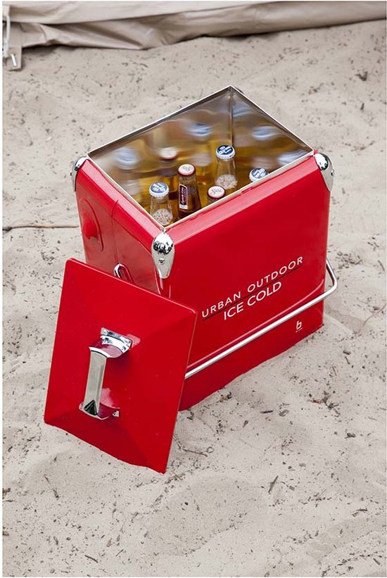 Bo-Camp - Urban Outdoor - Kühlbox - Greenwich - Rot - 17 Liter