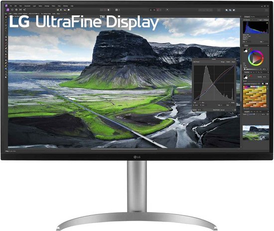 LG UltraFine 32UQ850V-W – 4K-IPS-Monitor in Schwarz – USB-C 90 W – 32 Zoll
