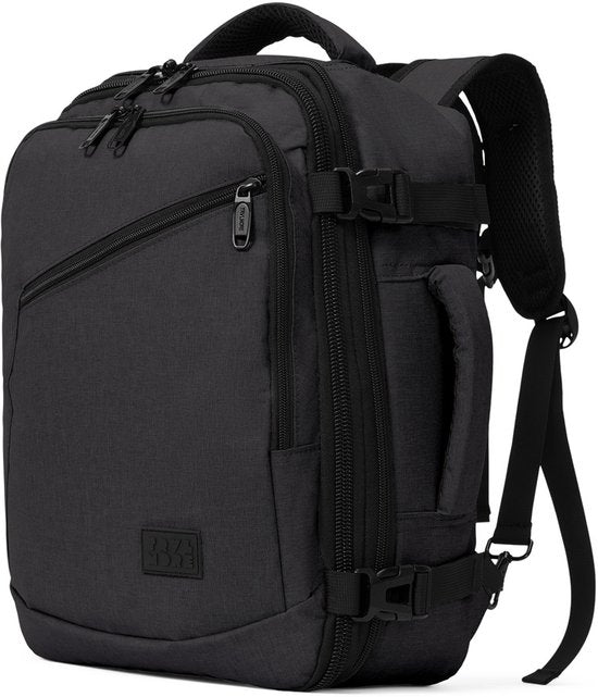 TRVLMORE Reisetasche - 25L Rucksack - Handgepäck - Spritzwassergeschützt - Rucksack - Wochenendtasche - Damen und Herren - Anthrazit