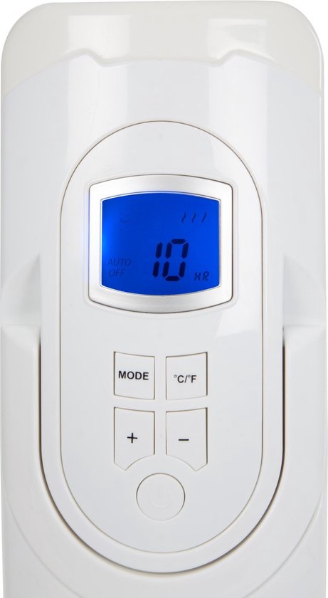 Perel Ã–lradiator, 11 Rippen, drei Heizstufen, LCD-Display, Timer, 2500 W