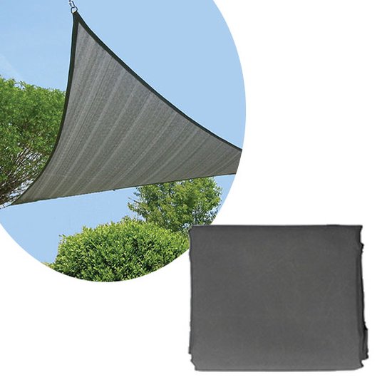 Ambiance Sonnenschutz-Tuch, dreieckig, 360 x 360 x 360 cm, sandfarben