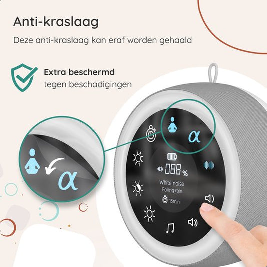 Numsy Touch White Noise Machine Baby - Weißes Rauschen Maschine