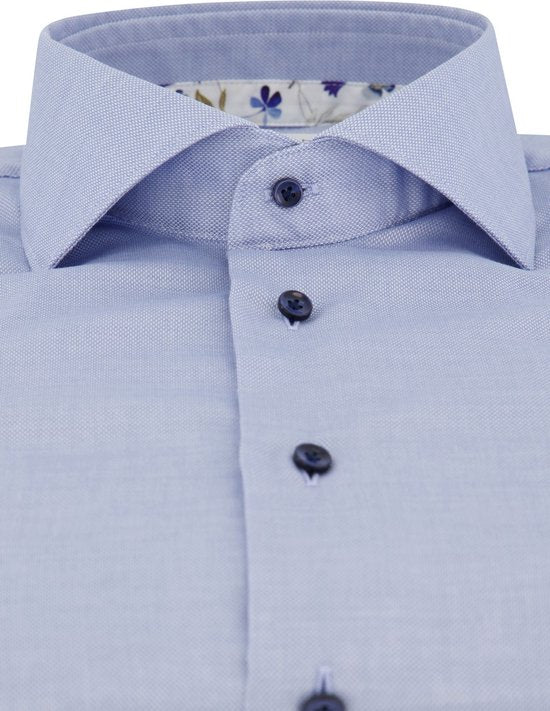 Profuomo Business Hemd Langarm Blau - PPUH30001B/M - Regular Fit - Größe M/41 - Bequem und professionell