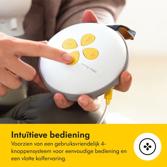 Medela Swing Maxi™ – Freihändige Milchpumpe – Elektrische Doppelpumpe – Bequem und effizient