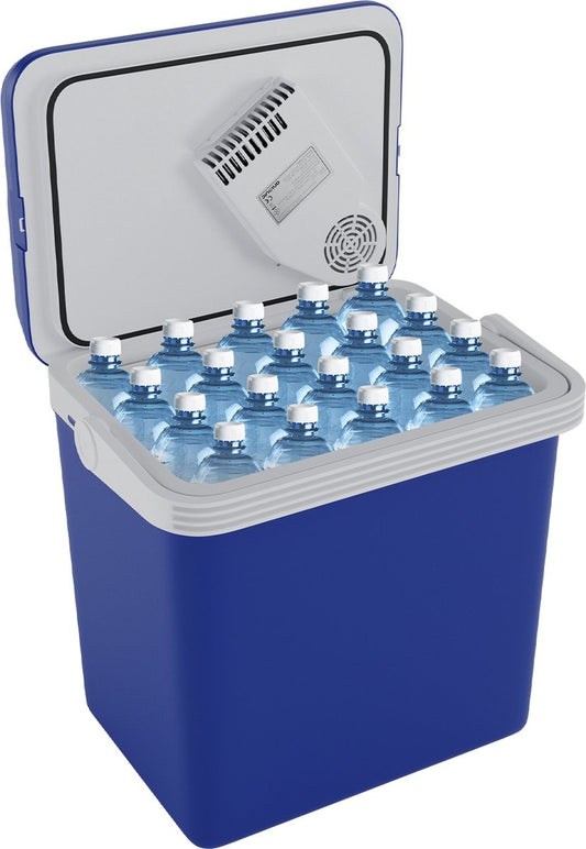 Auronic Electric Kühlbox - Kühlbox - 25L - 12V und 240V - Blau