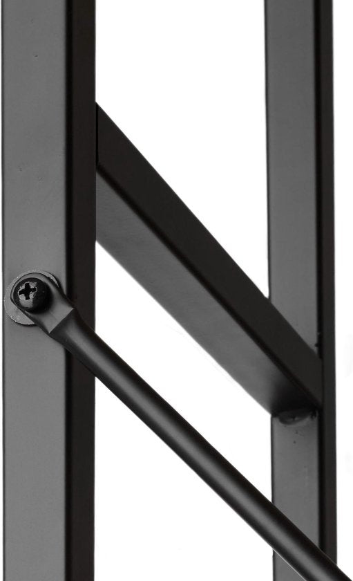 tectake - Wandschrank Liverpool - industriell dunkelbraun - 61,5 x 36,5 x 150 cm - 404148