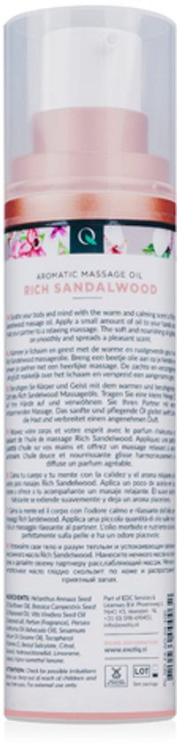 Exotiq - Massageöl - Reichhaltiges Sandelholz - 100 ml