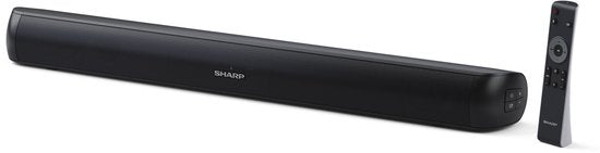 Sharp HT-SB107 2.0 Soundbar – 90 W – kompakt – Bluetooth – schwarz