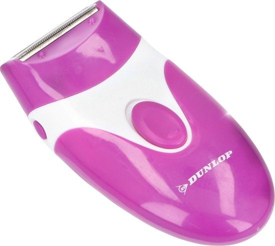 Dunlop Ladyshave - Rasierer für Frauen - Abgerundeter Rasierer - Batteriebetrieben (2xAAA exkl.)