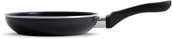 BK Vivid Pfannenset, 2-teilig – 24/28 cm – PFAS-freie Antihaftbeschichtung – Induktionspfanne – Keramikpfanne – Ofenfest bis 160 °C – Kaltgriffe – Schwarz