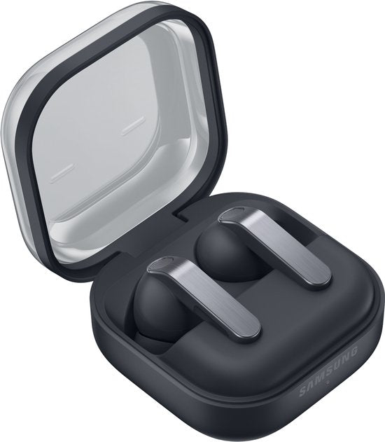 Samsung Galaxy Buds4 Pro kabellose Ohrhörer – Schwarz – Aktive Geräuschunterdrückung – Bluetooth 6.1 – IP57 – Bis zu 24 Stunden