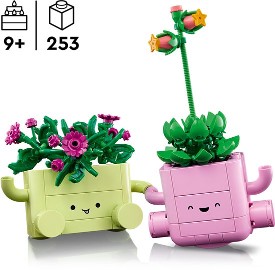 LEGO Botanicals – Schaukelnde Pflanzen und Blumen – Bausatz für Kinder – 11506