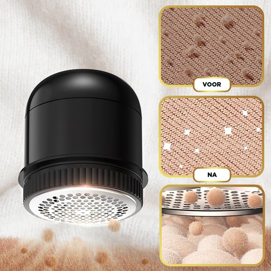 MostEssential Luxus-Fusselentferner - Fusselknipser - Entwirrer - Entwirrer - Kleiderrolle - Kleiderbürste - Fusselentferner - Inklusive 3 Ersatzklingen