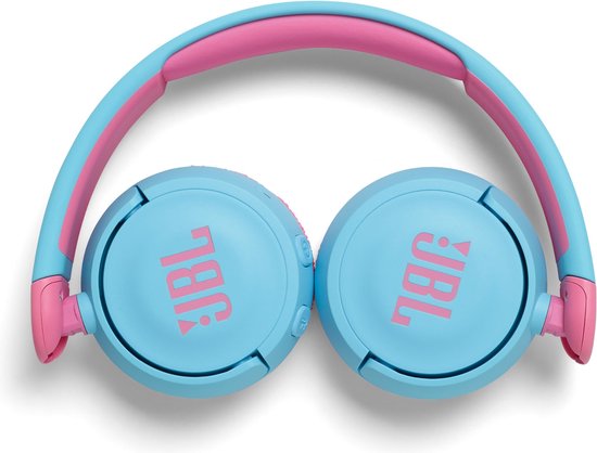 JBL JR310BT Kids – Kabellose On-Ear-Kopfhörer – Blau/Rosa
