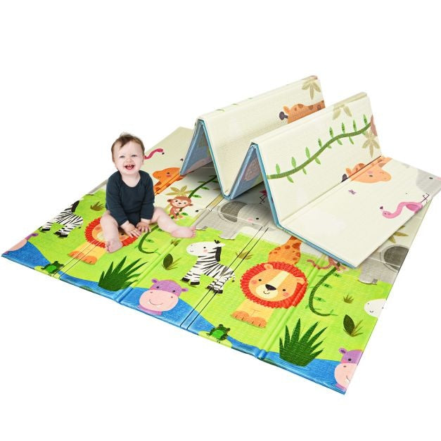 Coast Spielteppich für Babys - Doppelseitig - 200 x 180 x 1,4 cm