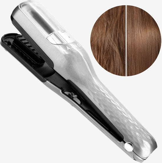 La Nou® Splitterentferner 4 - Splitterentferner - Inkl. Zubehör - Für Spliss - Splittertrimmer - Splitterentferner - Silber