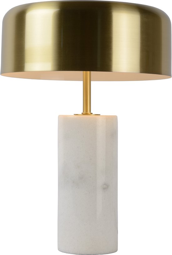 Lucide MIRASOL – Tischlampe – Ø 25 cm – 3xG9 – Weiß