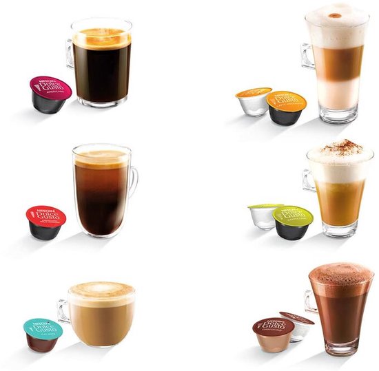 Krups NESCAFÉ Dolce Gusto Mini Me KP1238 – Kaffeekapselmaschine – Anthrazit – Automatische Abschaltung – Kompakt – Für Dolce Gusto-Kapseln