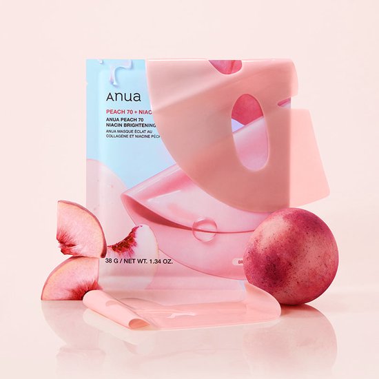 Peach 70+ Niacin-Aufhellende Kollagenmaske