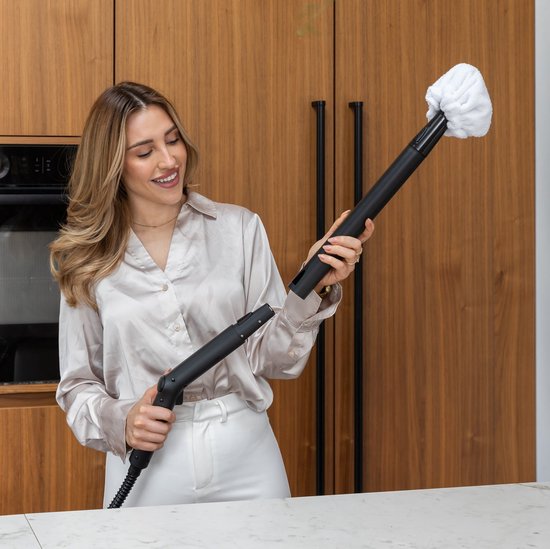 Skrub Dampfreiniger The Big One - 45 Minuten Dampfen - 20 Zubehörteile - Handdampfgerät - 1500w