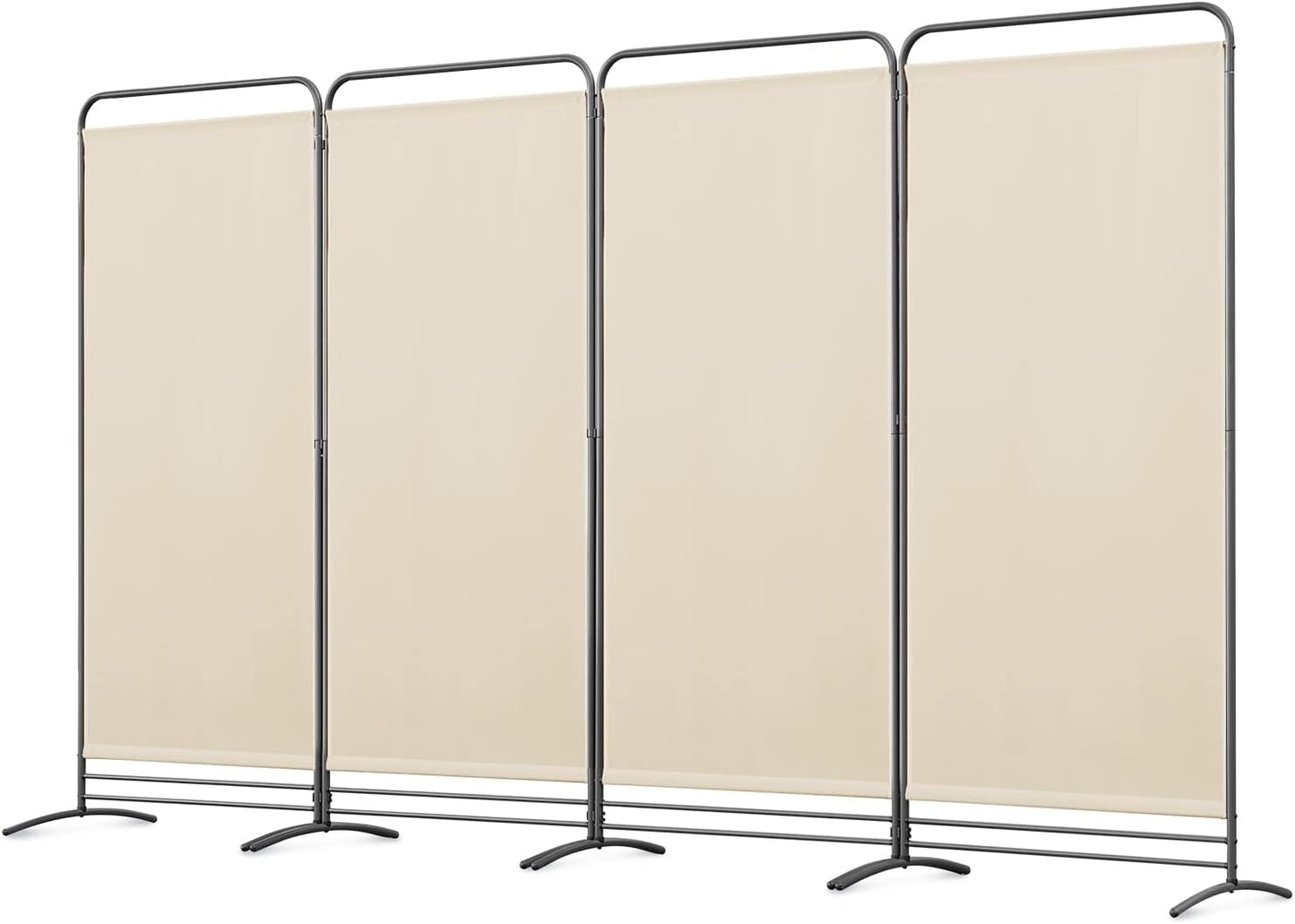 Angel Living Paravent - 4 faltbare Raumteiler - unabhängig - 180 x 324 cm - beige