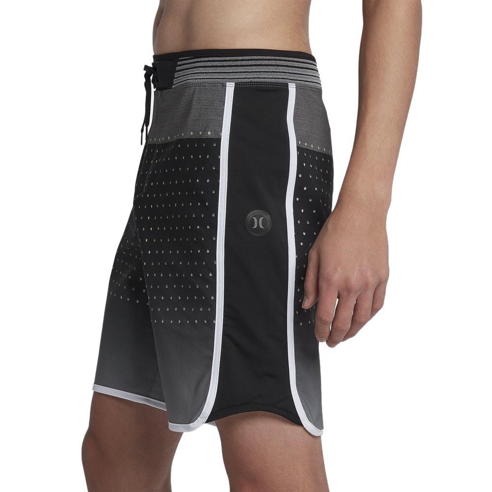 Hurley - XS - Phantom Hyperweave Motion Reef Badeshorts - Schwarz