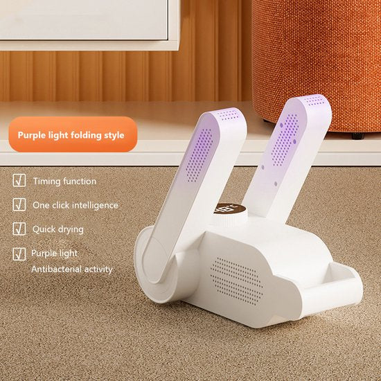 FUEGOBIRD – Schuhtrockner – Mit Timer – Ozon-/Trocknungsfunktion – Einstellbare Laufzeit – Konstante Temperatur von 48 °C – Schuhtrockner – UV-Lampe + Aktivkohle – Doppelte antibakterielle Wirkung – Neues Upgrade im Jahr 2026