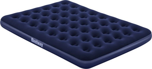 Bestway Pavillo Luftmatratze mit beflockter Oberfläche – Queen-Size – 203 x 152 x 22 cm – 67003 – Blau