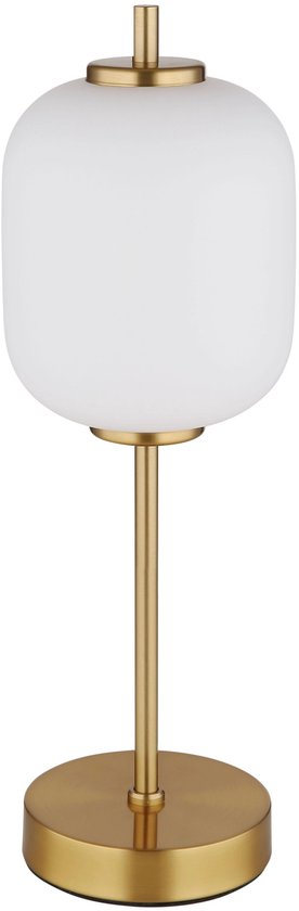 Globo - Tischleuchte - EWALD - Bronze - Glas - Ø 14cm - LED - 15217T