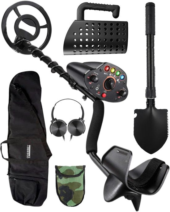 ODESSEY Metalldetektor – Starter-Set – Kinder – Erwachsene – Profi – Abenteurer