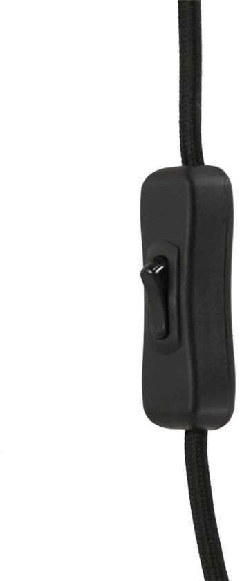 Wandleuchte Anne Light & Home Kasket – Schwarz