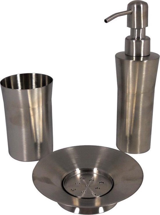 Protenrop Edelstahl-Bad-Set (3-teilig)
