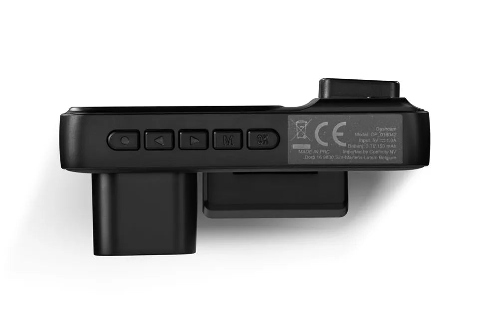 Vlectro Dashcam – Front-/Heck-/Innenraumkamera – 1080p – Bewegungserkennung – Kompakt