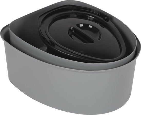 Bo-Camp - Tragbare Toilette teilbar - 7 Liter - Kompakt