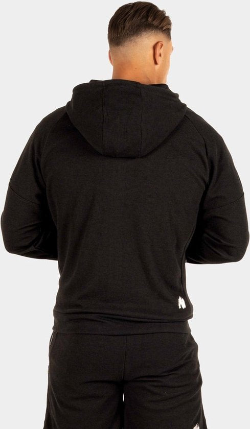 Gorilla Wear Harvey Workout Jacke - Schwarz - XL