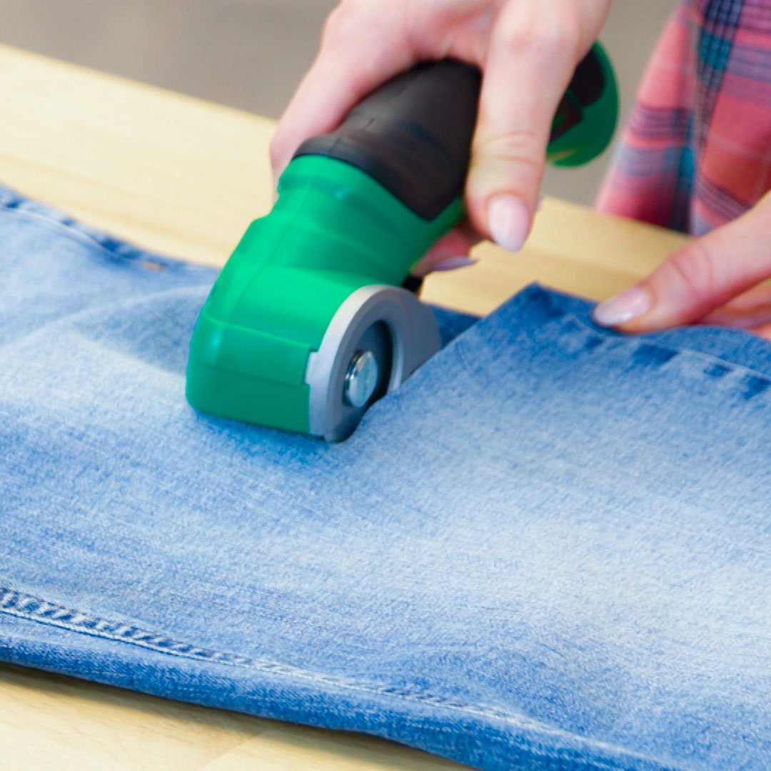 Hammersmith SharpSpin Akku-Rollmesser – Kabelloser Betrieb – Präzise Schnitte – Sichere Handhabung