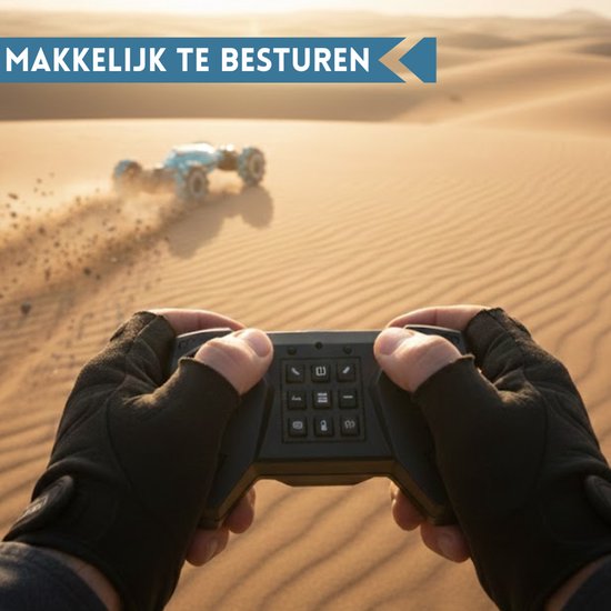 Ferngesteuertes Auto, Stunt-Edition – RC-Auto – Mit Handfernbedienung – Funkgesteuert – Für Jungen und Mädchen – Rennwagen mit 360-Grad-Drehung – Mit zusätzlichem Akku
