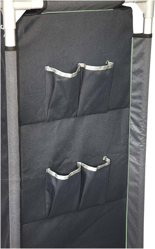Bo-Camp – Kleiderschrank – Emerald – Hoch – 140 x 57 x 47 cm