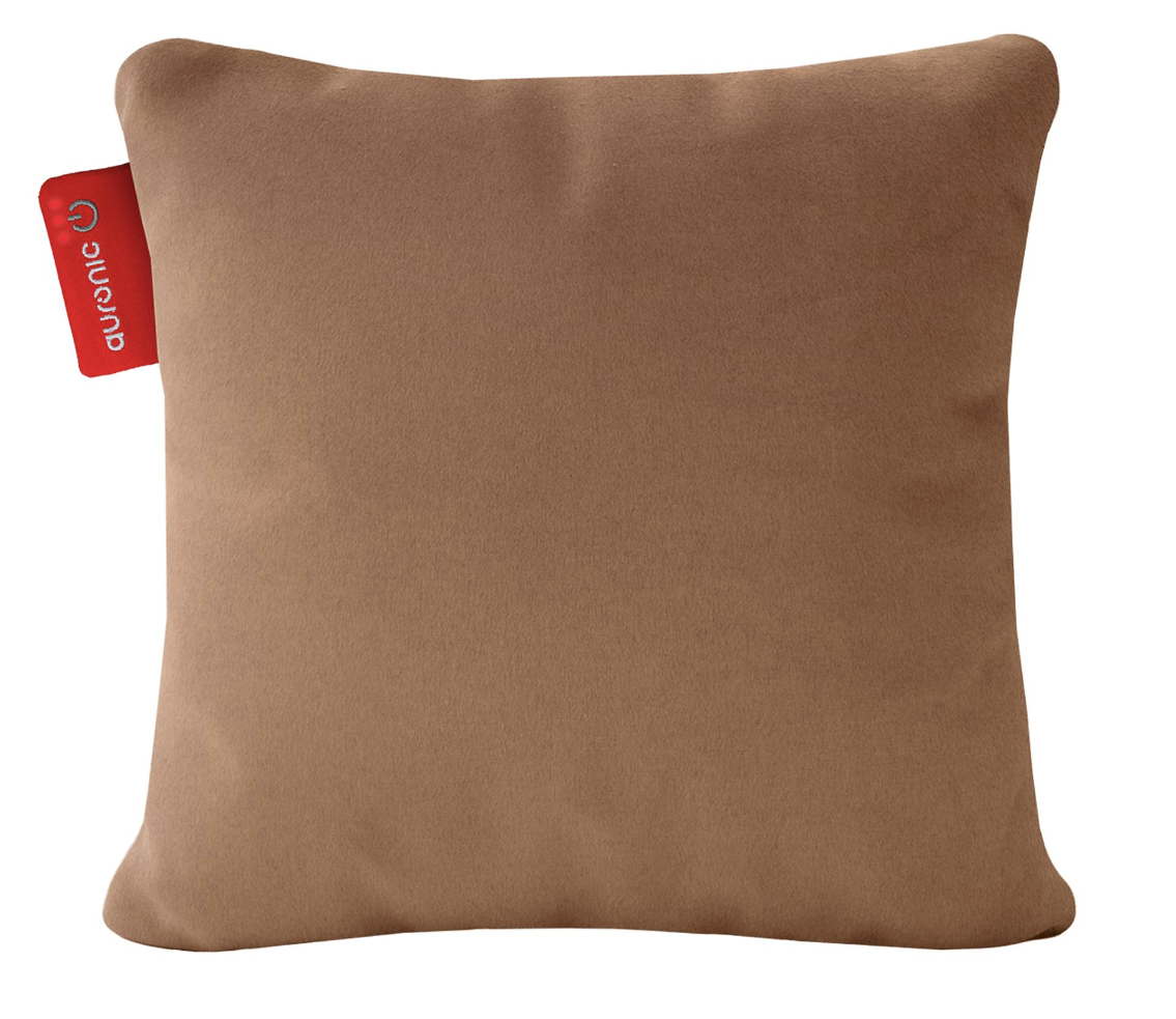Auronic elektrisches Wärmekissen Infrarot Classic 45x45 cm - wiederaufladbar - 3 Wärmestufen - altrosa