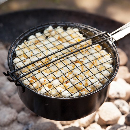 Esschert Design – Popcornpfanne – Lagerfeuer